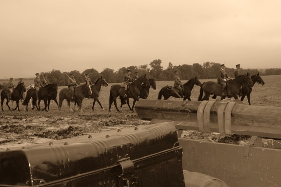 Flanking cavalry at Nery